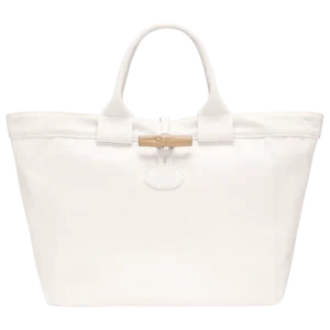 Le Roseau Tote bag Ecru - Canvas