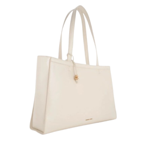 Tote Bag Sculptural-Detail Augustine - Cream