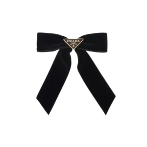 Prada Velvet Hair Clip
